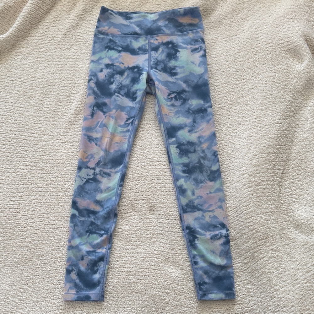 Athleta Kids Multicolor Camouflage Leggings